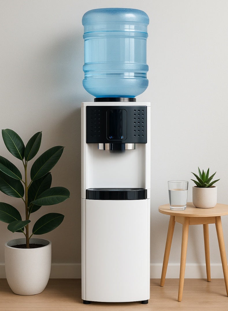 Venus موزع مياه VENUS VWD5FS تحميل علوي | تقنية استشعار بدون لمس، فوهة واحدة، خزان من الفولاذ المقاوم للصدأ، ضاغط أنادون، تشطيب أبيض وأسود - Image 2