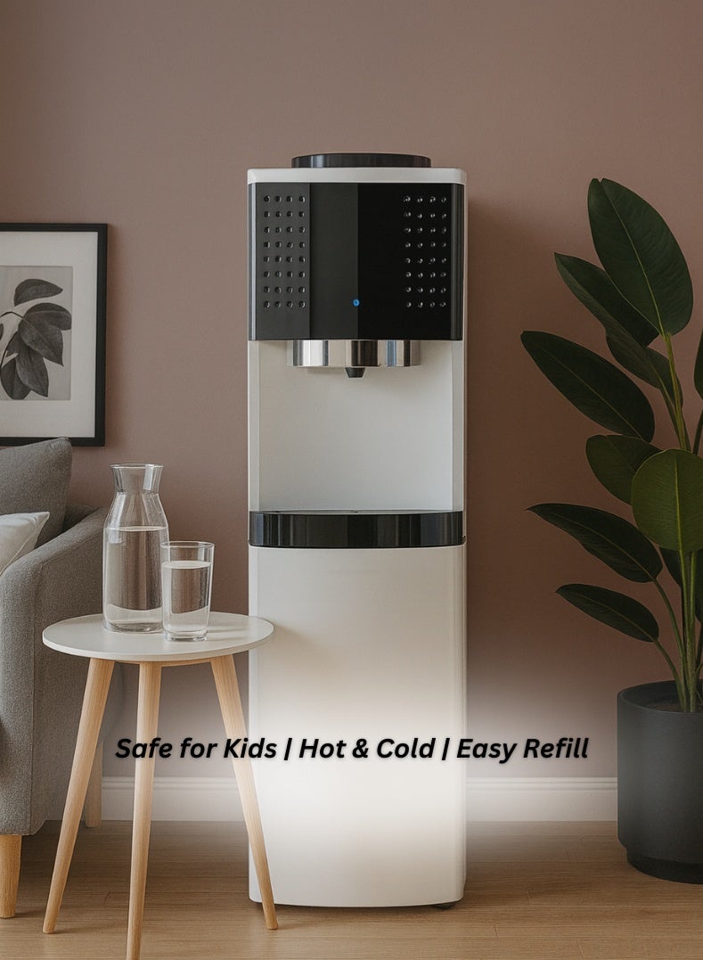 Venus موزع مياه VENUS VWD5FS تحميل علوي | تقنية استشعار بدون لمس، فوهة واحدة، خزان من الفولاذ المقاوم للصدأ، ضاغط أنادون، تشطيب أبيض وأسود - Image 4