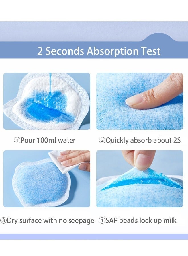 جيوان حزمة من 100 منصات حلمة التمريض القابلة للتصرف ، منصات الثدي للرضاعة الطبيعية - Image 3