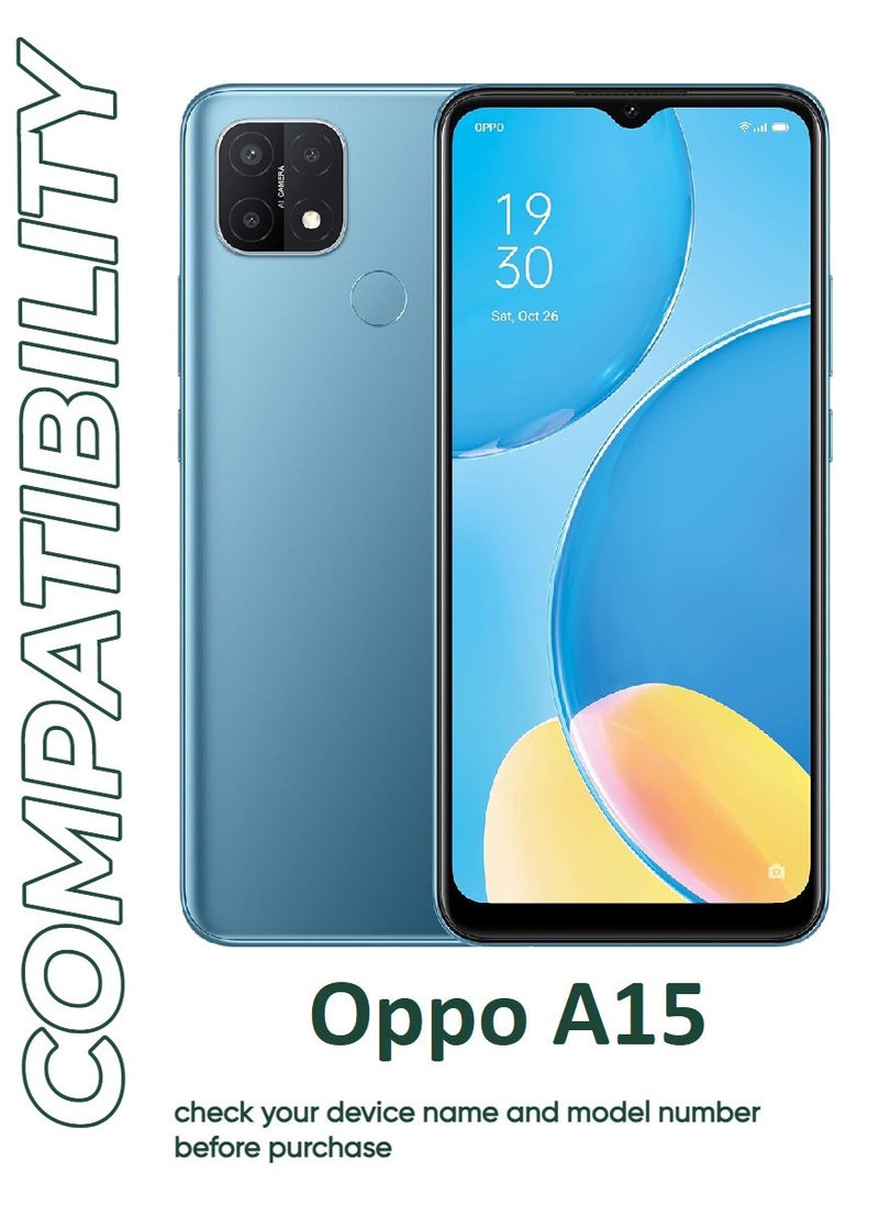 ACLIX 5 Pieces Antistatic ESD Dustproof Premium Quality High Definition Tempered Glass Screen Protector Designed For Oppo A15 - Image 3