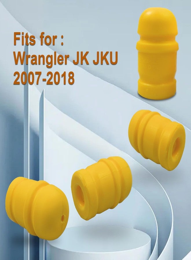 Yukauto Rear Bump Stop, Axle Jounce Bumpers fit for Wrangler JK 2007-2018 (1Pair) - Image 4