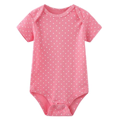 Ruliby Baby Gril Bodysuit and Pant Set Cotton Soft Newborn Clothes Outfits 0-3 month - Image 4