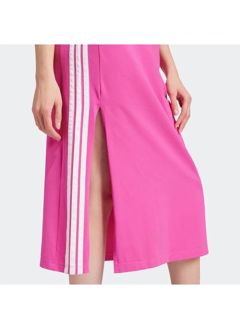 Adidas Essential 3 Stripe Long Racerback Dress