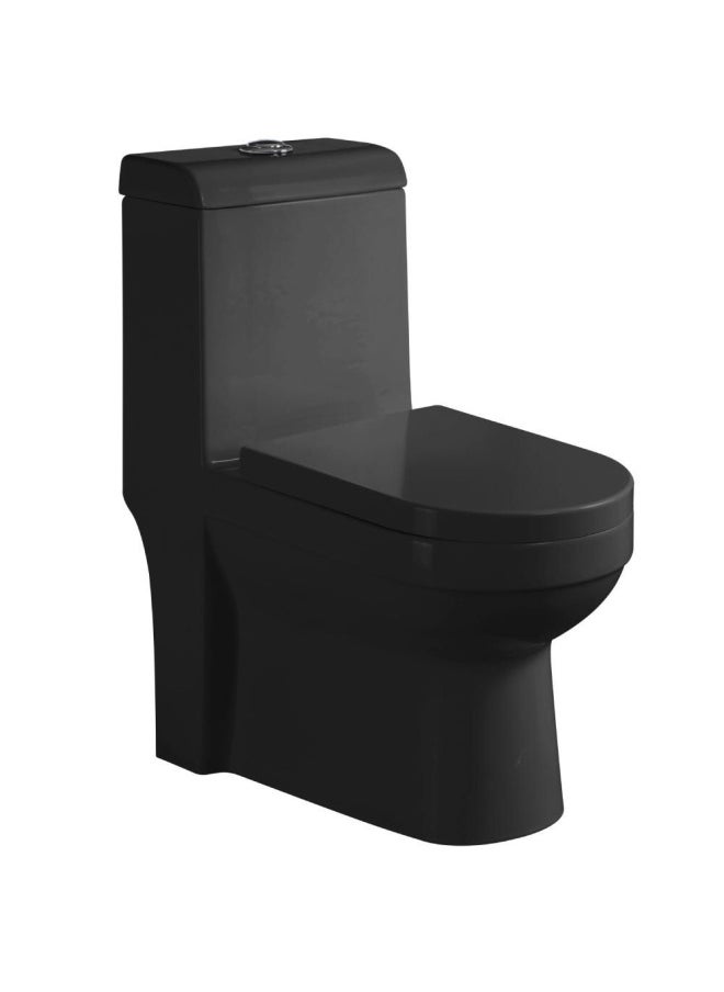DANUBE HOME Milano Wc Model No:98C S-Trap Black 250Mm  - Image 1