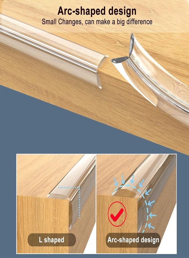Suicune Corner Protectors Baby Proofing 9.8feet (3M), Corner Protector, Furniture Corner Guard & Edge Safety Bumpers, Soft Edge Protectors with Upgraded Pre-Taped Strong Adhesive - Image 5