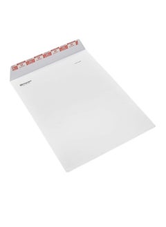 Hispapel Envelopes A4 Auto Seal Brown Color 12 x 25.4 cm (Pack of 50) (White)  - Image 2
