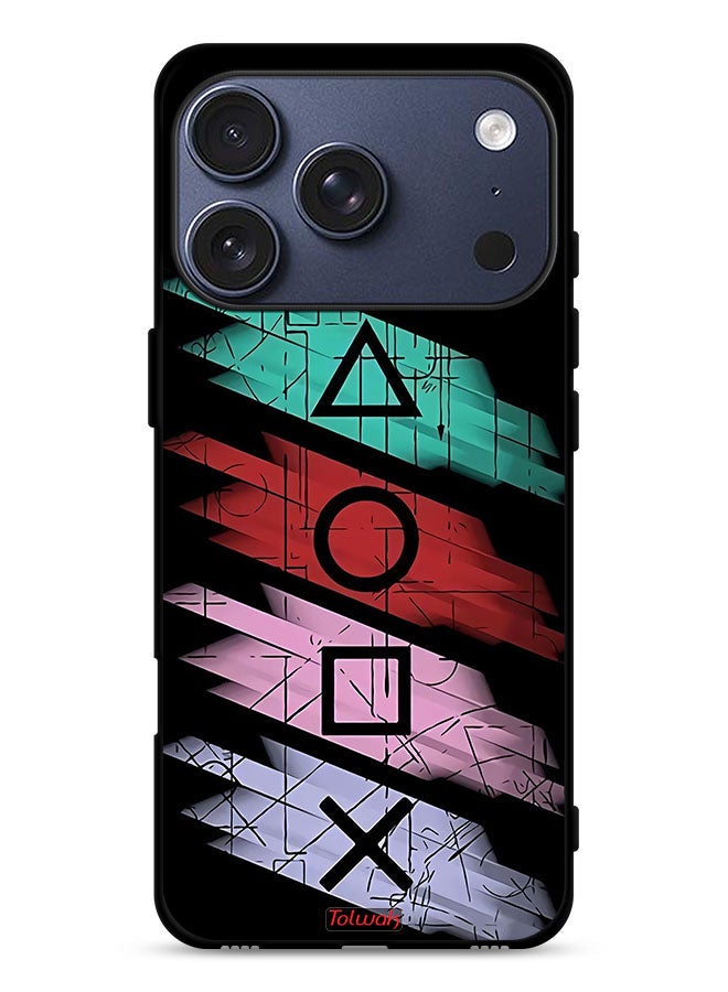 Tolwak Apple iPhone 17 Pro Protective Case Cover Squid Game Icons - Image 1