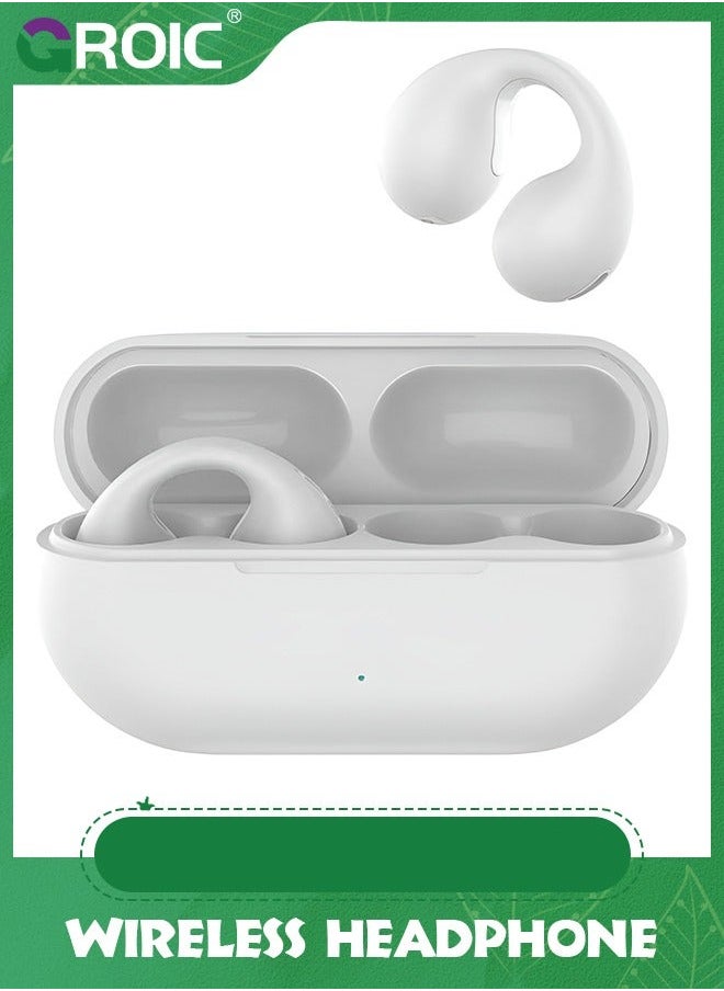 GROIC Premium Open Ear Wireless Earbuds Sound and Steady Performance for Running Walking, Feels Nice on Ears, Perfect Earphones/Headphones Active Kids  - Image 1