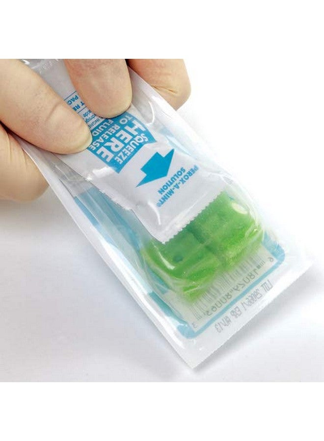 سيج نظام مسحات الشفط للاستخدام الفردي من Toothette للعناية بالفم مع Perox-A-Mint (50 عبوة، 2 مسحة/عبوة) - Image 2