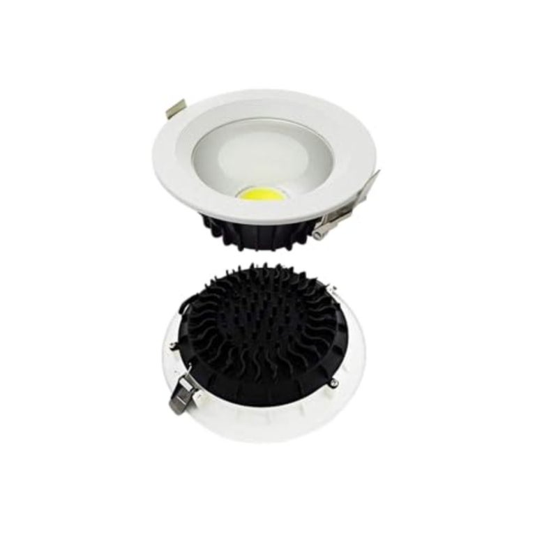 Indoor ceiling down lights for home dining, living, office; cob concealed LED; warm white 2700K; energy-saving 80 lm/W; soft UV-free light; 30W - Image 5