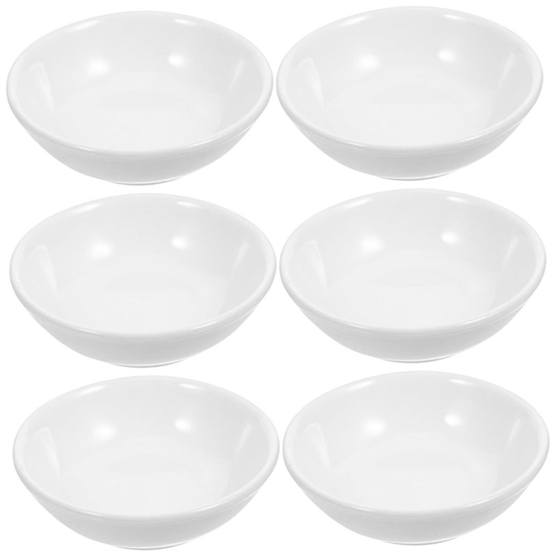PRETZYOOM 12 Pieces Ceramic Sauce Bowls Dipping Bowls For Ketchup Appetizer BBQ Party Home Use - Image 2