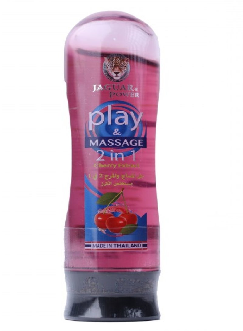 Play& Massage 2 IN 1 Cherry Extract 110ml
