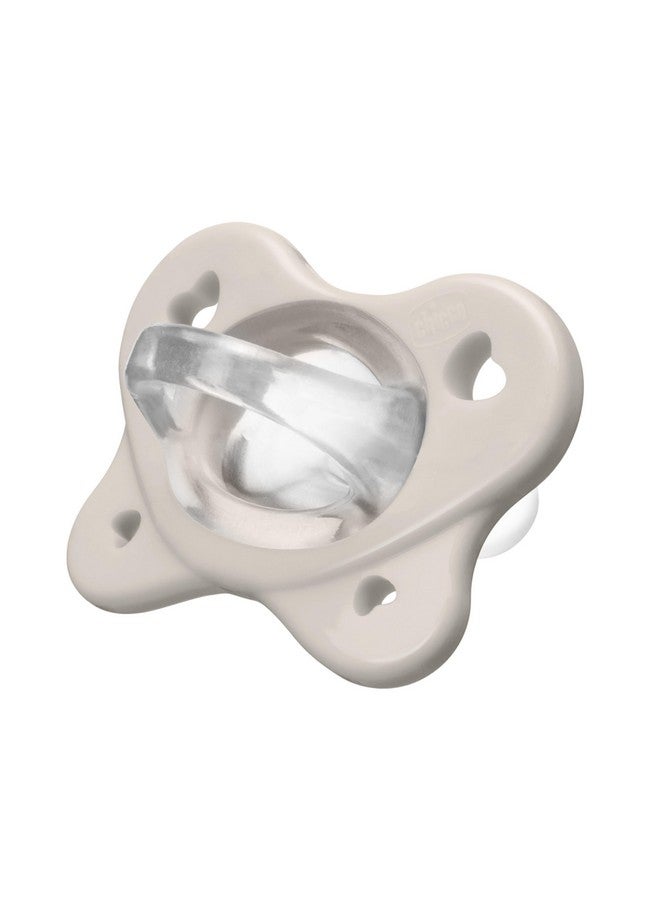 شيكو لهاية تشيكو فيزيوفورما® مزدوجة النعومة، من قطعة واحدة، مصنوعة من السيليكون لتقويم الأسنان، للأطفال من عمر شهرين إلى ستة أشهر | خالية من مادة BPA واللاتكس | علبة قابلة لإعادة الاستخدام | بيرل/سكاي، عبوة من قطعتين - Image 2