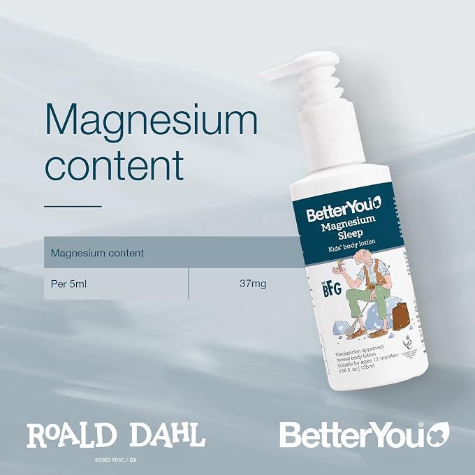 BetterYou Magnesium Sleep Mineral Lotion Junior - 135ml - Image 2