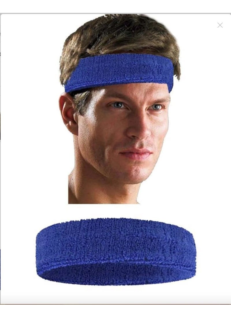 CK Spor Ckspor Unisex Towel Sweatband Headband Tennis Hair Band Headband  - Image 1