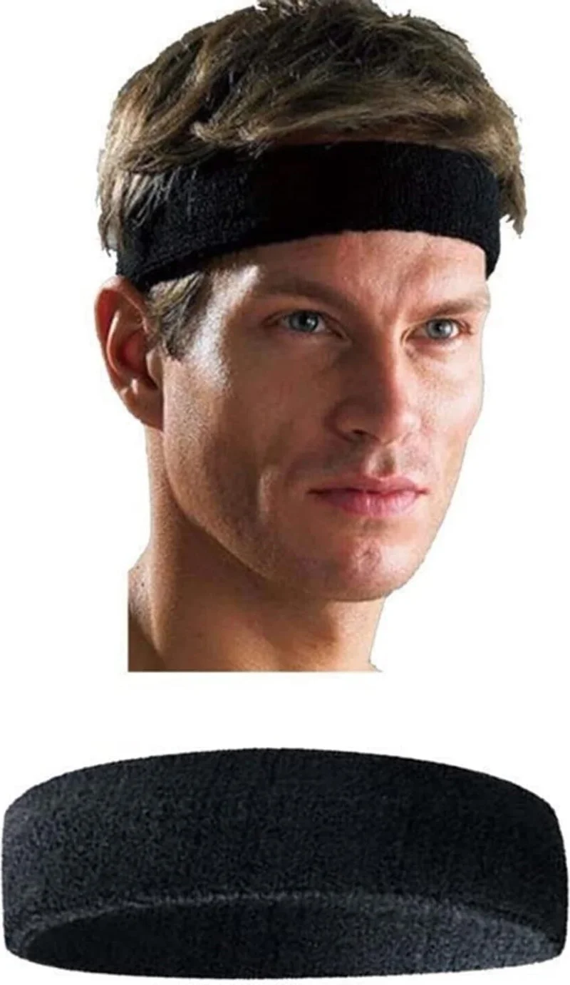 سي كي سبور Ckspor Unisex Towel Sweatband Headband Tennis Hair Band Headband