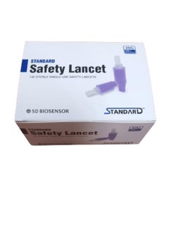 SD BIOSENSOR Sterile Single Use Safety Lancets 100s  - Image 1