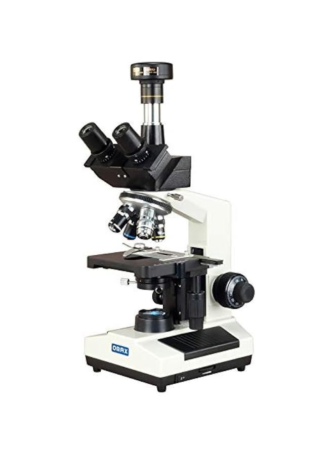 Arabest 40X-2500X Advance Darkfield LED Trinocular Compound Microscope with 9MP Digital Camera - Image 2