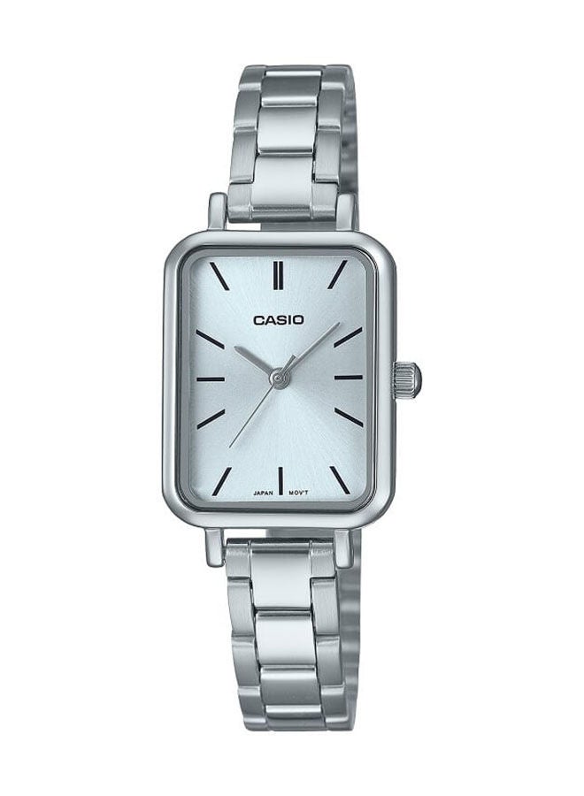 CASIO ساعة يد تناظرية من الفولاذ المقاوم للصدأ LTP-V009D-2EUDF - Image 1