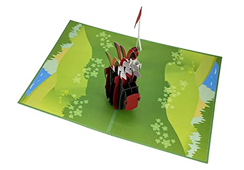 Teabug Cards Sports Themed Pop-Up Cards (Golf) - Image 4