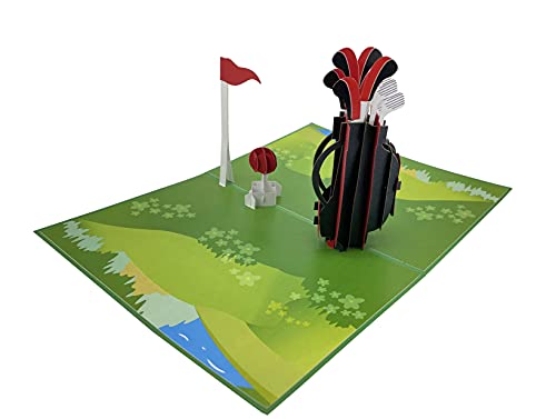 Teabug Cards Sports Themed Pop-Up Cards (Golf) - Image 2