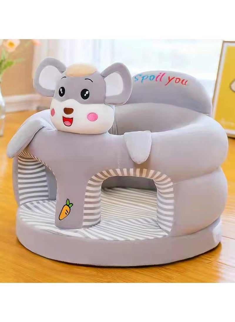 Baby Support Seat Plush Soft Baby Sofa Infant Learning To Sit Chair Soft Comfortable Baby Sofa For Baby