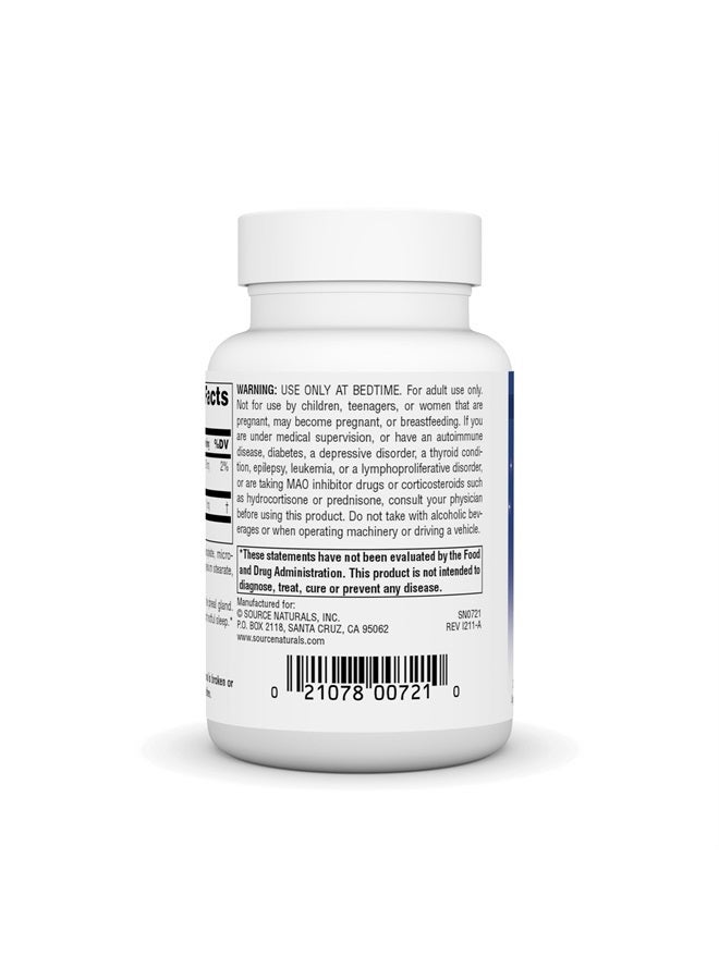Source Naturals Sleep Science Melatonin 1 mg - 300 Tablets - Image 3