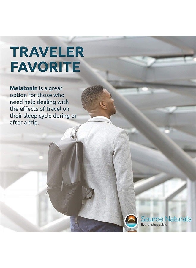 Source Naturals Sleep Science Melatonin 1 mg - 300 Tablets - Image 4