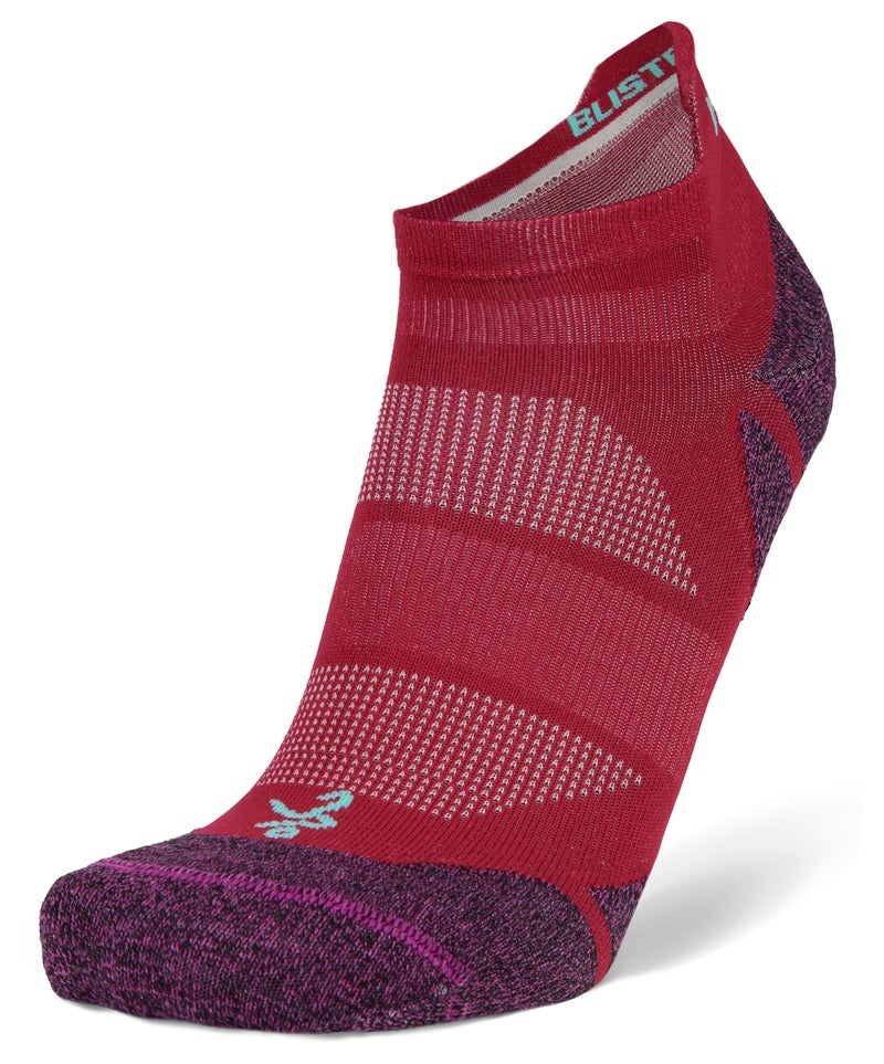 Balega Blister Resist Light Performance No Show Athletic Runing Socks for Men and Women (1 Pair), Wildberry, Medium - Image 1