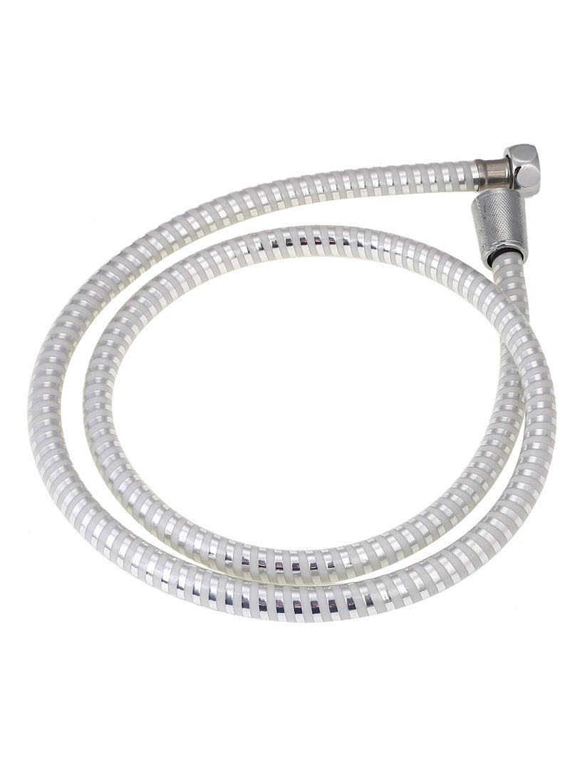 LAWAZIM Spiral Hose for Hand Bidet - 1.2meter – Flexible Zinc-Coated Water Hose with Standard Connectors, Anti-Kink Spiral Design, Rust-Resistant Finish – Ideal for Shattaf, Bathroom Sprayers, Hygiene Use - Image 1