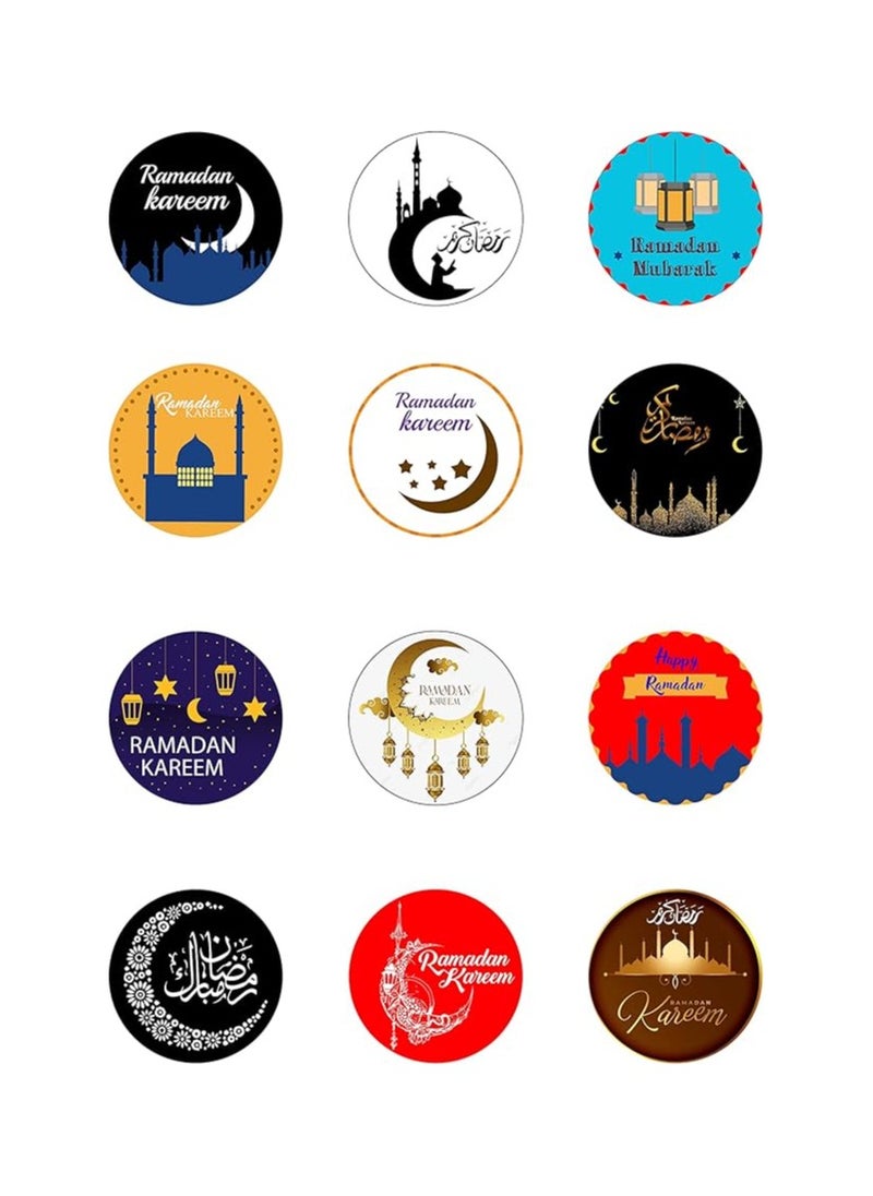 PRINTSHOP4ME - Ramadan Vinyl Stickers Pack–Decorative Islamic Themed Stickers For Ramadan And Eid Celebrations–Perfect For Home,Gift Wrapping,Notebooks,Water Bottles,Laptops - Image 1