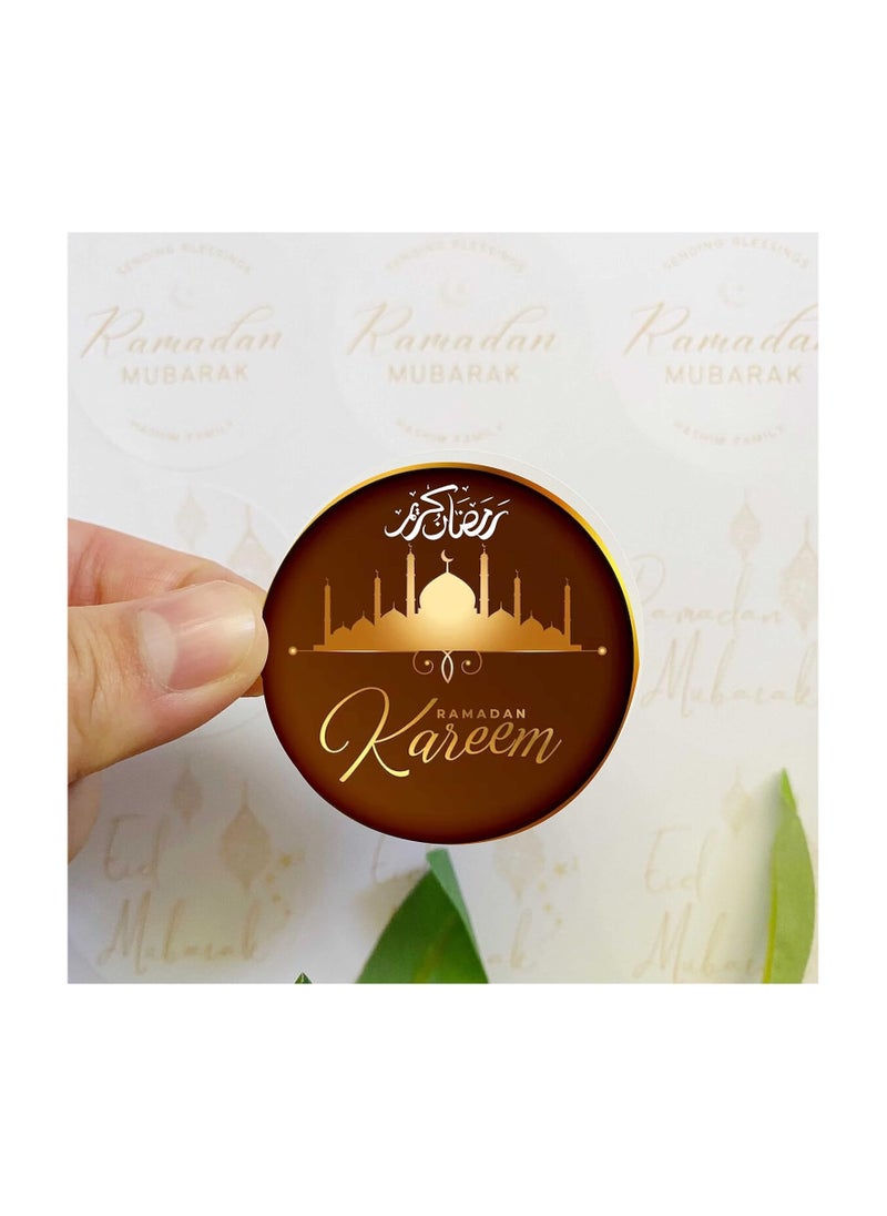 PRINTSHOP4ME - Ramadan Vinyl Stickers Pack–Decorative Islamic Themed Stickers For Ramadan And Eid Celebrations–Perfect For Home,Gift Wrapping,Notebooks,Water Bottles,Laptops - Image 1