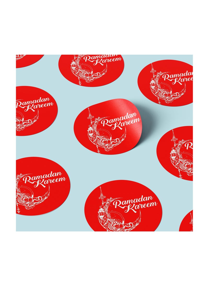PRINTSHOP4ME - Ramadan Vinyl Stickers Pack–Decorative Islamic Themed Stickers For Ramadan And Eid Celebrations–Perfect For Home,Gift Wrapping,Notebooks,Water Bottles,Laptops - Image 1
