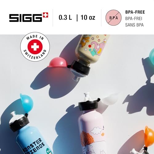 SIGG - Kids Water Bottle - KBT - Made in Switzerland - Leakproof - BPA Free - Kindergarten, Preschool & School - 10 Oz - Image 2