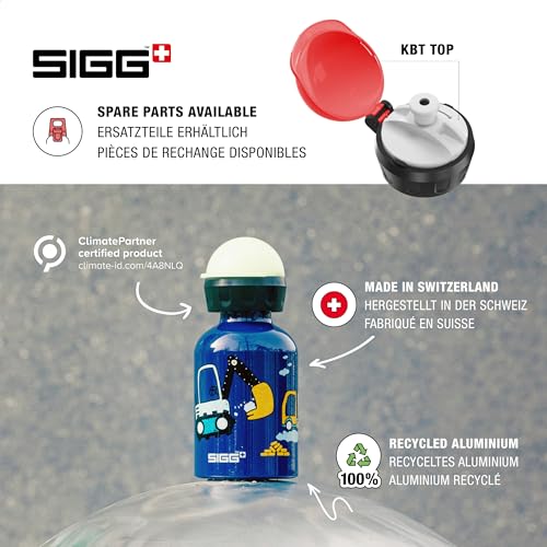 SIGG - Kids Water Bottle - KBT - Made in Switzerland - Leakproof - BPA Free - Kindergarten, Preschool & School - 10 Oz - Image 4