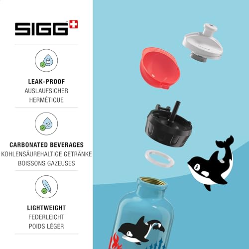 SIGG - Kids Water Bottle - KBT - Made in Switzerland - Leakproof - BPA Free - Kindergarten, Preschool & School - 10 Oz - Image 3