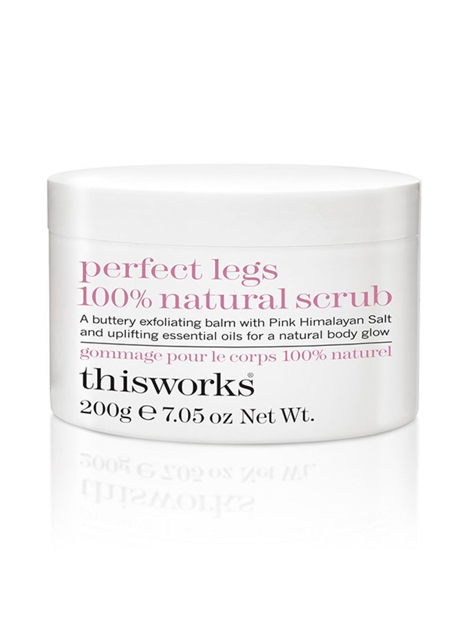 This Works Perfect legs 100% natural scrub 200g - Image 1