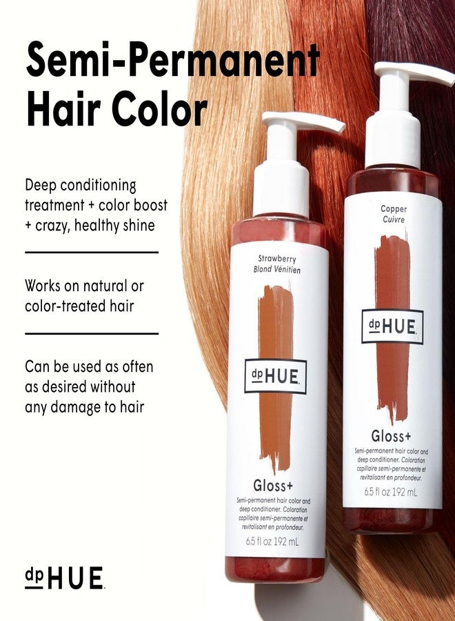 dpHUE Gloss+, Auburn - 6.5 oz (8-12 Applications) - Semi-Permanent Hair Color & Conditioner - Lasts Up to Eight Washes - Paraben, SLS & SLES Sulfate Free - Vegan, Leaping Bunny Certified - Image 5