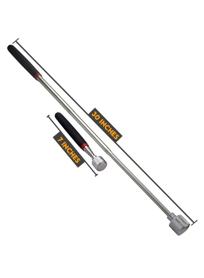 SE 30” Telescoping Magnetic Pick-Up Tool with 15-lb. Pull Capacity - 8036TM-NEW - Image 4