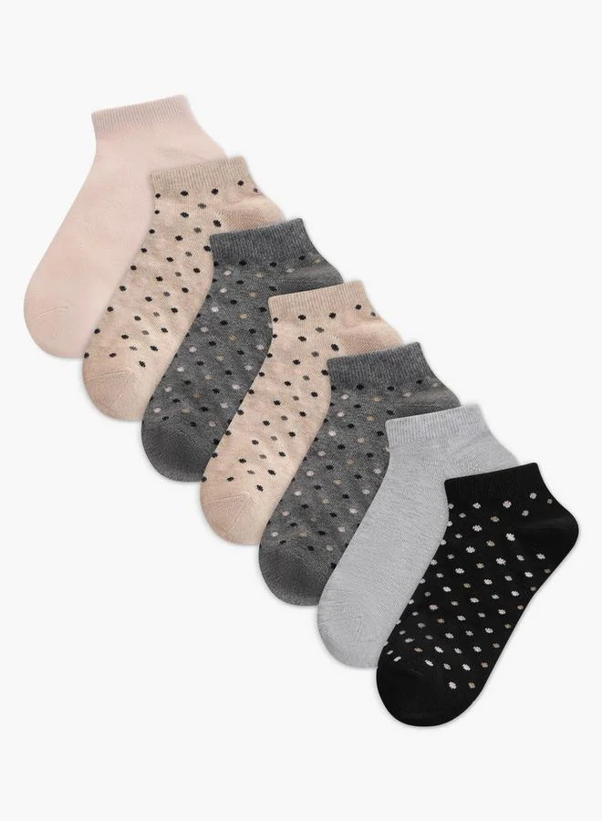 سبلاش فيڤ Pack of 7 Ankle Length Socks