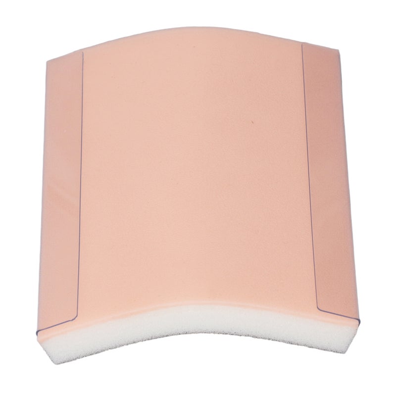 Silicone Suture Practice Pad: Curved Base, Lifelike Wound Simulation - Versatile Reusable Training Model for Student Nurses and Healthcare Skill Development - Image 2
