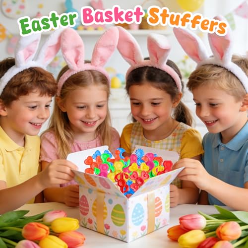 GIGILLI 120pcs Mini Fidget Spinner Bulk Stress Relief Sensory Fidget Toys Kids with Autism Birthday Gifts Party Favors Easter Basket Stuffers for Kids Classroom Treasure Box Toys for Classroom Prizes - Image 5