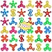 GIGILLI 120pcs Mini Fidget Spinner Bulk Stress Relief Sensory Fidget Toys Kids with Autism Birthday Gifts Party Favors Easter Basket Stuffers for Kids Classroom Treasure Box Toys for Classroom Prizes - Image 2