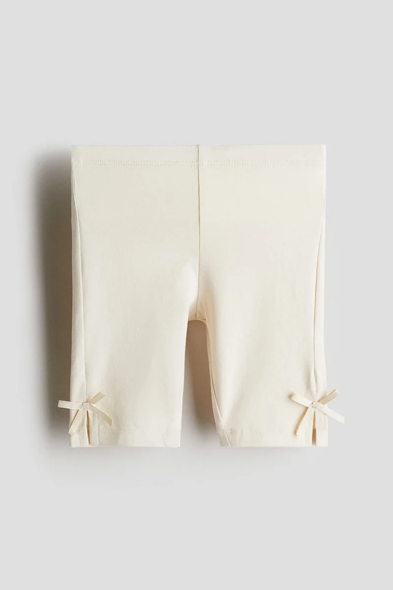 H&M Bow-detail cycling shorts