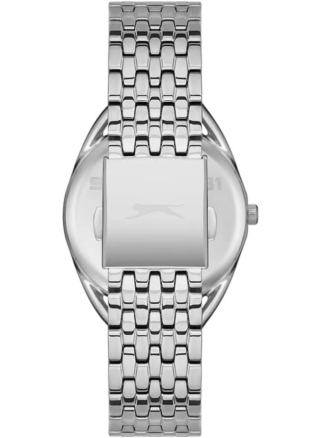 Slazenger Women's Quartz Movement Watch, Analog Display and Metal Strap