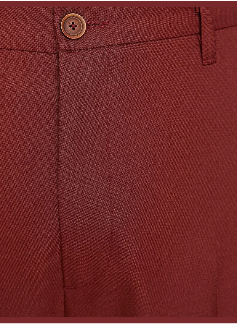 كوتون Pocket Detailed Trousers Slim Fit
