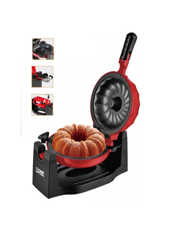 إكسبير صانع كيك اكسبير 1200 واط مانع للالتصاق XPCM-12R - Image 1