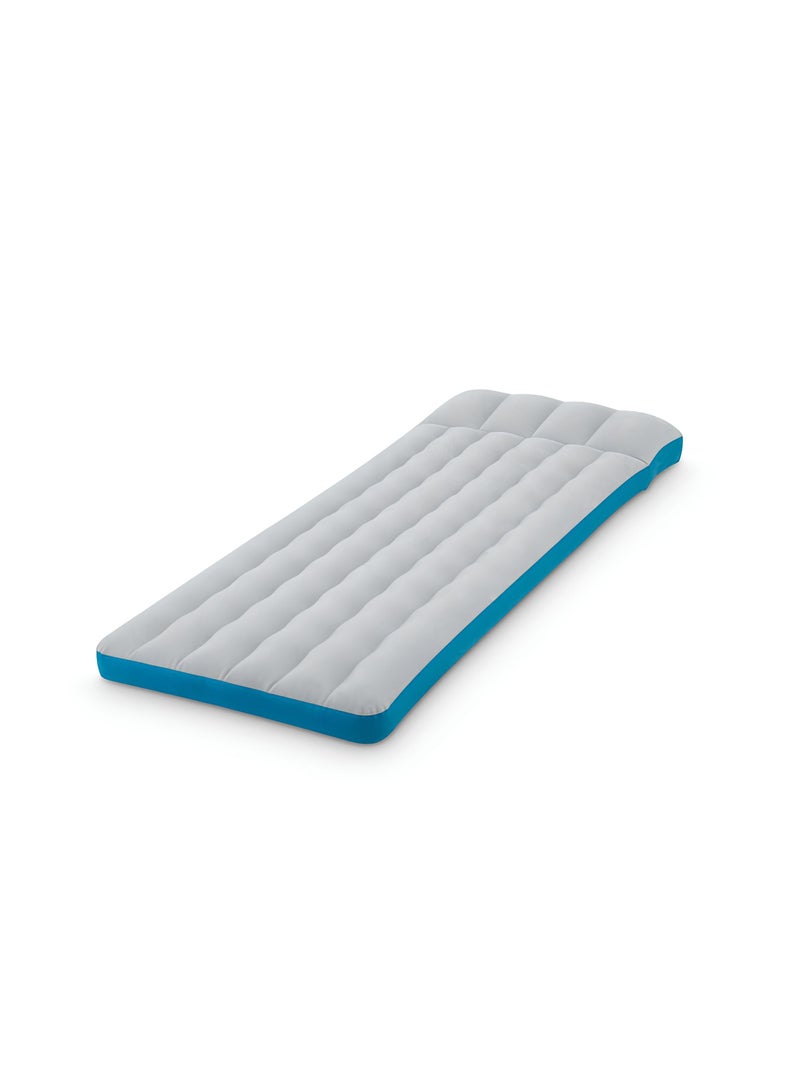 انتكس طقم بساط التخييم أبيض/أزرق 72x189x20 سم - خفيف الوزن وقابل للحمل - Image 5