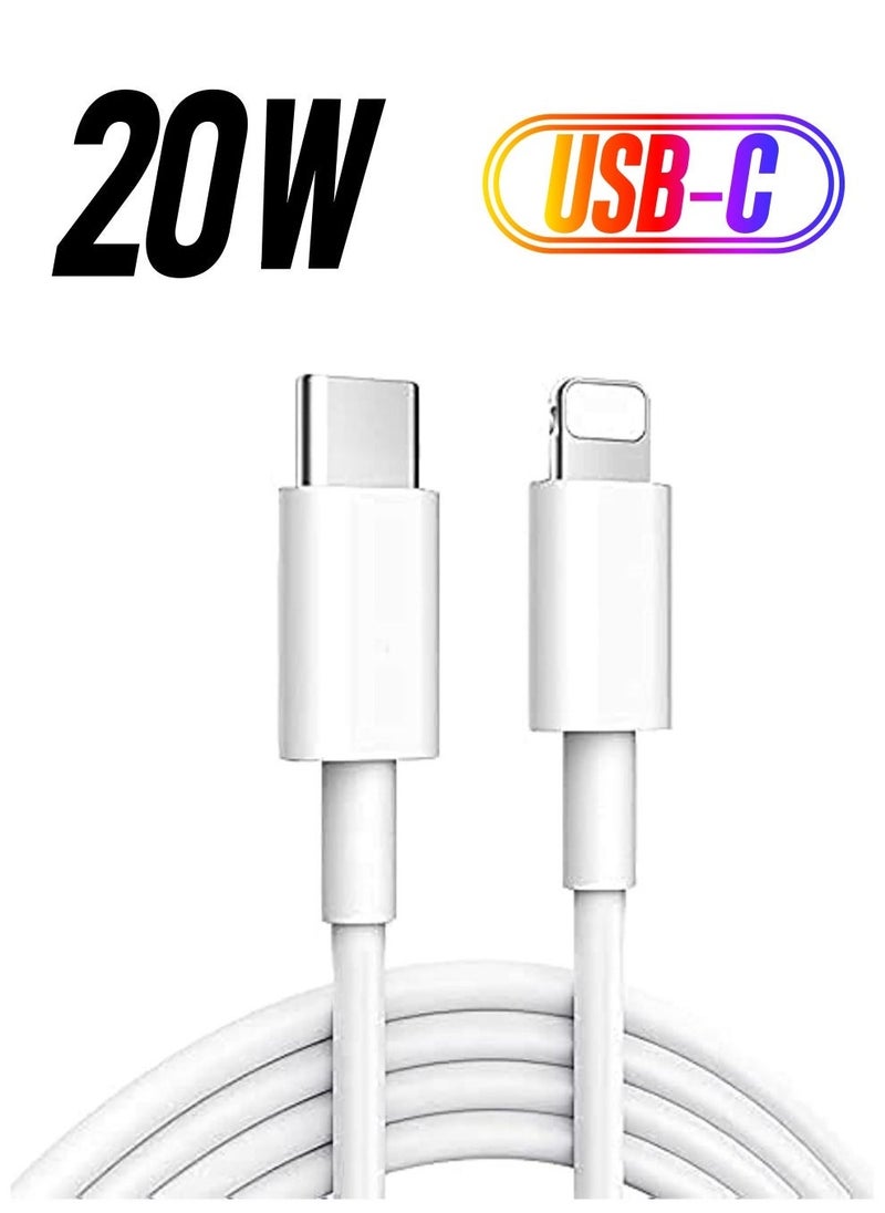 ELTRAZONE 20W Fast Charging Compaible For iphone 12 mini/12/12 Pro/13/13 pro/13 promax/13mini,Type C to Lightning Cable[MFi Certified] USB C to Apple PD Cable Fast Charger - Image 1