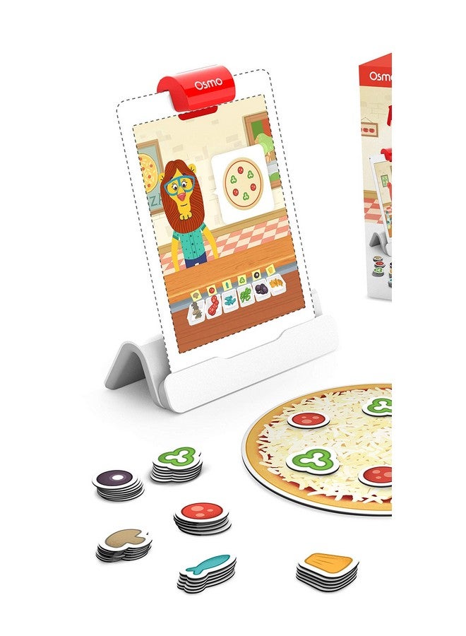 أوسمو - مجموعة أدوات البدء من Pizza Co. لأجهزة iPad - للأعمار من 5 إلى 12 عامًا - تتضمن قاعدة iPad مهارات الاتصال والرياضيات - Image 2